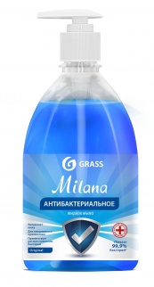 Жидкое мыло антибактериальное "Milana" Original 500мл. фото 36057