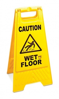 Табличка "Осторожно! Мокрый пол!" фото 8355