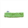 Шубка-щетка для мытья окон, 45 см, микрофибра, липучка, зеленая фото 8480