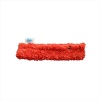 Шубка-щетка для мытья окон, 25 см, микрофибра, липучка, красная фото 8447