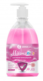 Жидкое мыло антибактериальное "Milana" Fruit bubbles 500 мл. фото 36056