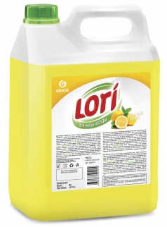 Средство для мытья посуды "Lori" лимон 5 кг фото 36113