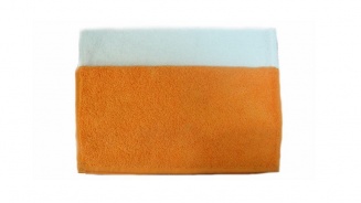 Салфетка махровая, 30х30 см, оранжевая, упаковка 100 шт фото 8223