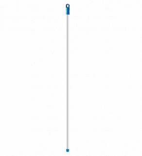Ручка для держателя мопов, 120 см, d=21 мм, металл, РЕЗЬБА, синий фото 49335