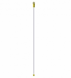 Ручка для держателя мопов, 120 см, d=21 мм, металл, РЕЗЬБА, желтый фото 49449
