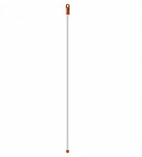 Ручка для держателя мопов, 120 см, d=21 мм, металл, РЕЗЬБА, красный фото 49451