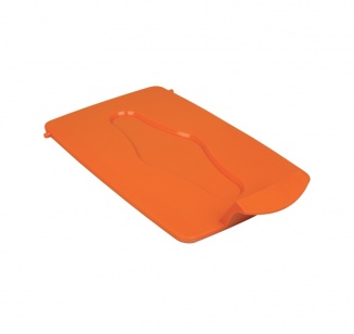 Крышка для медицинских отходов, оранжевая фото 36868
