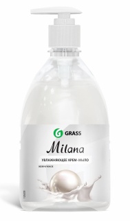 Жидкое крем-мыло "Milana" жемчужное с дозатором 500 мл. фото 36045