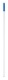 Ручка для держателя мопов, 130 см, d=22 мм, алюминий, синий, РЕЗЬБА
