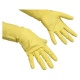 Резиновые перчатки Контракт, цв. жёлтый, S, Vileda